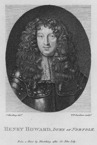 Henry Howard, Hertog van Norfolk door S. (after) Harding