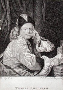 Thomas Killigrew (1612-83), gegraveerd door J.J. Van den Bergh