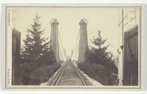 Spoorwegophangbrug, Niagara Falls door S. Barnett