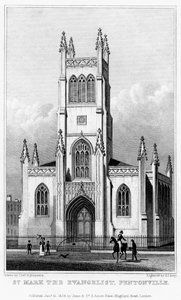 Kerk van St. Marcus de Evangelist, Pentonville, Islington, Londen