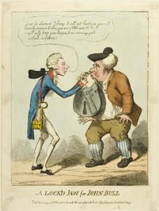 Een gesloten kaak voor John Bull door S. W. Fores