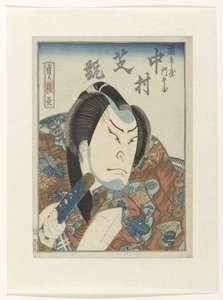 Nakamura Shikan III als Fukumasuya Monbei door Sadanobu (I) , Hasegawa