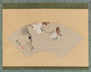 Kersenbloesems, 18e eeuw door Sakai Hoitsu