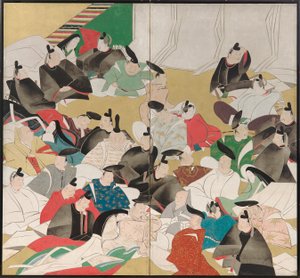 Zesendertig dichters, Edo-periode door Sakai Hoitsu