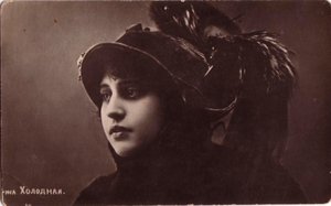 Vera Kholodnaya, Russische stomme filmactrice, 1910s