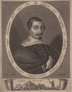 Portret van Jacob Judah Leon 1602-1675