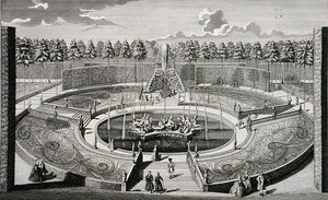 Uitzicht op de grot bij Geibach