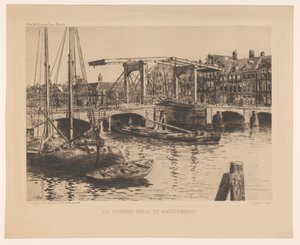 De Magere Brug te Amsterdam