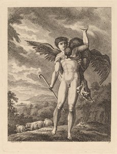 De Ontvoering van Ganymedes door Salomon Gessner