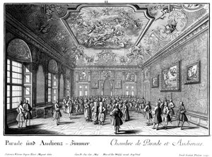 Ontvangstzaal door Salomon Kleiner