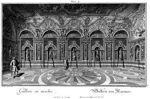 Marmergalerij door Salomon Kleiner