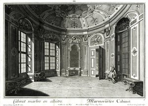 Marmorkabinett door Salomon Kleiner