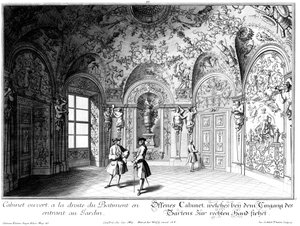 Open kabinet in de noordoosttoren