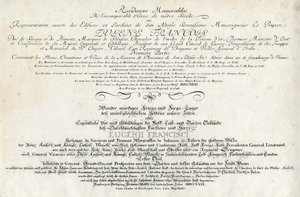 Titelpagina van het eerste deel door Salomon Kleiner
