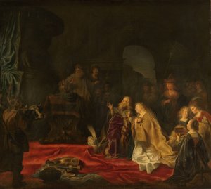 De afgoderij van koning Salomo