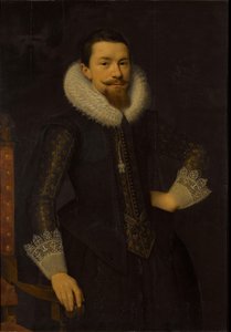 Portret van Pieter Boudaen Courten (1594-1668)