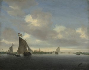 Marine door Salomon Ruysdael