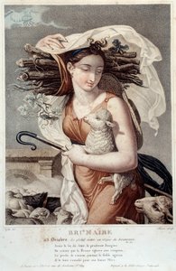 Revolutionaire kalender van 23 oktober: "Brumaire: De zon komt in het teken van de schorpioen" door Salvadore Tresca