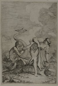 Glaucus en Scylla door Salvator Rosa