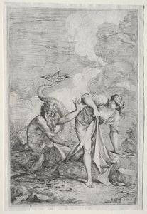 Glaucus en Scylla, ca. 1661 door Salvator Rosa