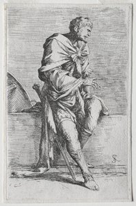 De Beeldjeserie: Figurina, 1656-57 door Salvator Rosa