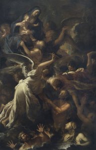 De Madonna del Suffragio door Salvator Rosa