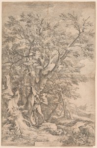 De redding van de baby Oedipus