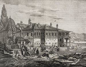 Graf van Ali Pacha in Joannina, Griekenland, uit Poliorama Pittoresco, nr. 8, 28 september door Salvatore Puglia