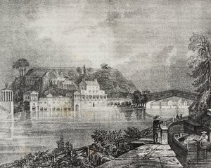 Uitzicht op Soliowka, lithografie door Salvatore Puglia uit Poliorama Pittoresco, nr. 38, 29 april door Salvatore Puglia