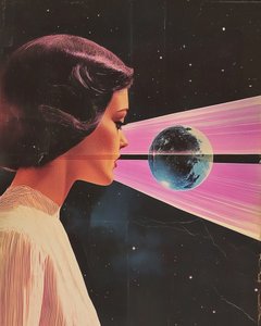 Cosmic Woman Roze Visie