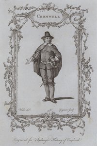 Cromwell (gravure) door Samuel (after) Wale