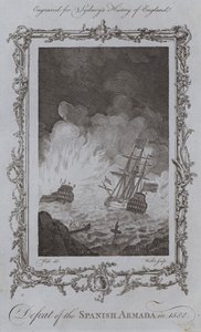 Nederlaag van de Spaanse Armada in 1588