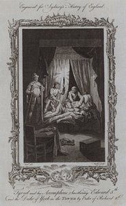 Tyrrel en zijn Medeplichtigen verstikken Edward V en de Hertog van York in de Toren op Bevel van Richard III door Samuel (after) Wale