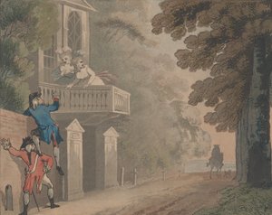 Kunst van het beklimmen, 1792 door Samuel Alken