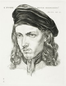 Portret van Carl Philipp Fohr door Samuel Amsler