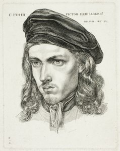 Portret van Karl Philip Fohr door Samuel Amsler