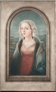 Madonna, 19e-20e eeuw door Samuel Arlent Edwards