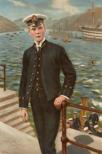 Edward, Prins van Wales als marinecadet
