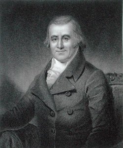 Caspar Wistar (1761-1818) gegraveerd door William G. Jackman (fl.c.1841-60) door Samuel Bell (after) Waugh
