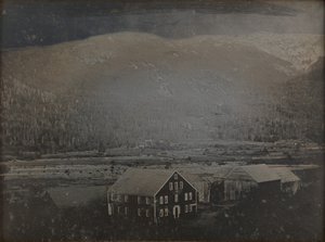 Uitzicht in New Hampshire, 1840-41 door Samuel Bemis