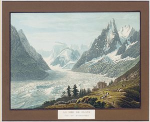 De Zee van IJs, uitzicht op Montanvert