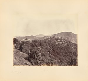 Simla; Van Boileaugange door Samuel Bourne