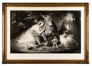 Midzomernachtsdroom (mezzotint)