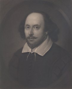 William Shakespeare, 1849 door Samuel Cousins