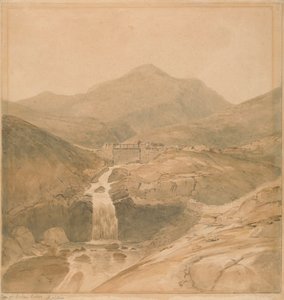 Ceapen Pichan-brug, Moelwyn Mawr door Samuel Davis