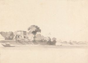 Chandernagore door Samuel Davis