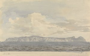 Verre uitzicht op een eiland door Samuel Davis