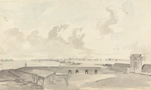 Fort William, Calcutta door Samuel Davis