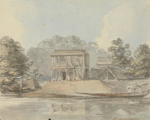 Moorshedabad [Murshidabad] door Samuel Davis