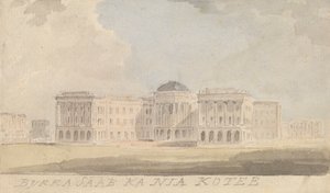 Nieuw Regeringshuis in Calcutta door Samuel Davis
